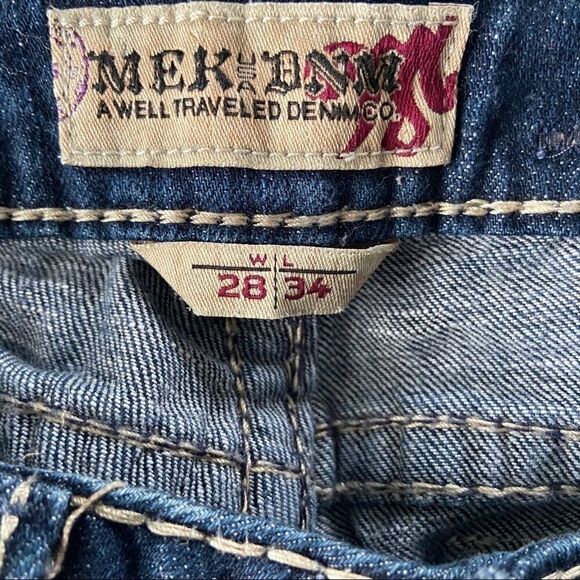 MEK tata slim boot jeans - Picture 5 of 7